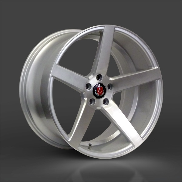 NEW 20  AXE EX18 DEEP CONCAVE ALLOY WHEELS IN SILVER BRUSHED  WITH MASSIVE 6  DEEP DISH  BIG 10 5  REAR
